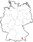 Karte Steinhöring bei München